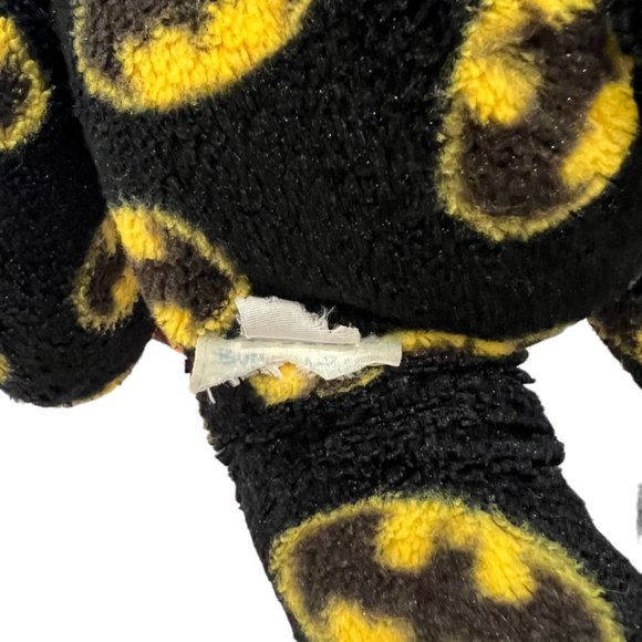 Build A Bear Batman Logo The Dark Knight Black Outfit Plush Dress Up Clothes - Picture 12 of 16